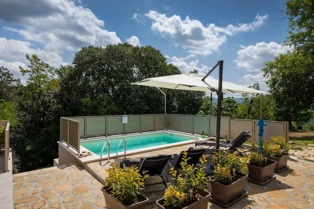 Rustic Villa Casa Mavretici With Pool In Motovun Croatia